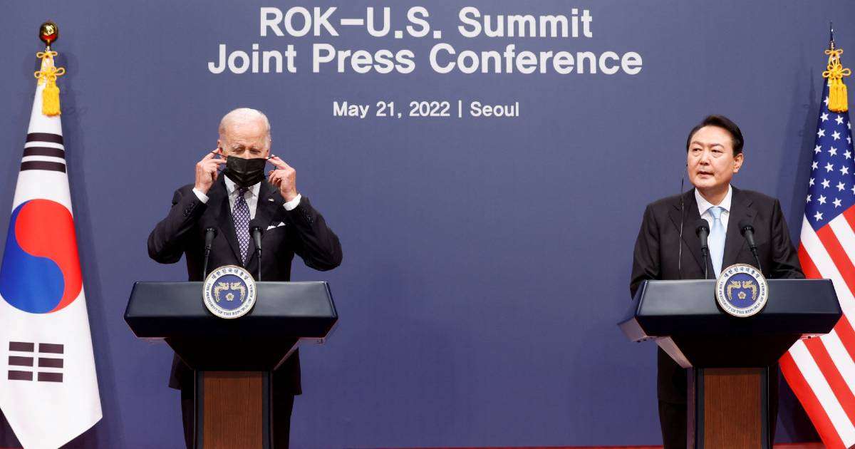 美韩发联合声明 同意提升威慑朝鲜措施